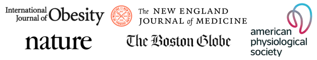 Scientific research publication logos referenced for SlimTida ingredients
